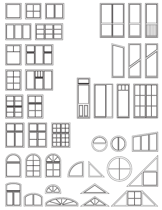 fensterformen